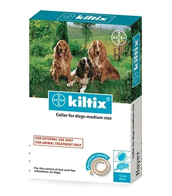 Bayer Anti-Tick Kiltix Collar - Puppy Adult Dogs.