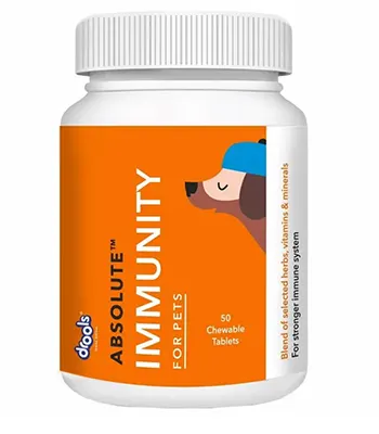 Drools Absolute Immunity Dog,50 Tablets - Puppies and Adult Dogs