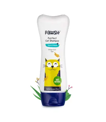 PAWSH Purrfect Cat Shampoo,200 ml - Kittens and Adult