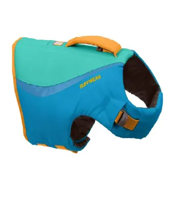 Ruffwear Float Coat Dog Life Jacket- Blue Dusk (Swimming Safety Vest with Handle)