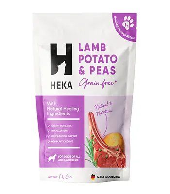 Heka Grain Free Lamb, Potatoes Peas - Dog Dry Food